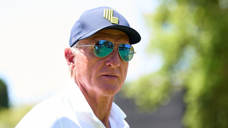 Greg Norman beim LIV-Event in Andalusien. (Foto: Getty)