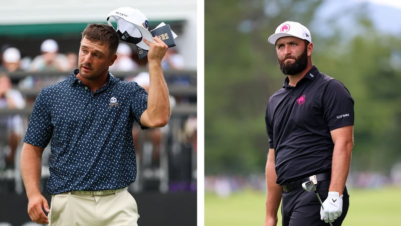 Das Finale der LIV Golf Team Championship wird ohne Bryson DeChambeau und Jon Rahm stattfinden. (Fotos: Getty)