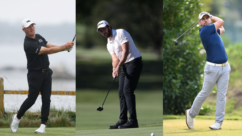 Alex Cejka, Thomas Rosenmüller und Nicolai von Dellingshausen holten allesamt Top-3-Platzierungen auf ihren Touren. (Fotos: Getty)