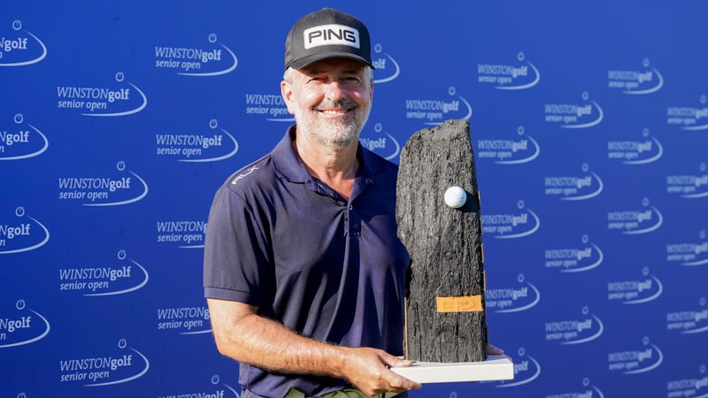 Van Phillips gewinnt die WINSTONgolf Senior Open 2024. (Foto: Getty)