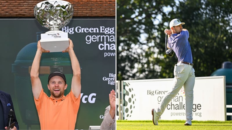 Während sich Rasmus Neergaard-Petersen auf die DP World Tour spielt. schließt der Deutsche Jonas Baumgartner auf Platz 5 der Challenge Tour ab. (Fotos: Getty)