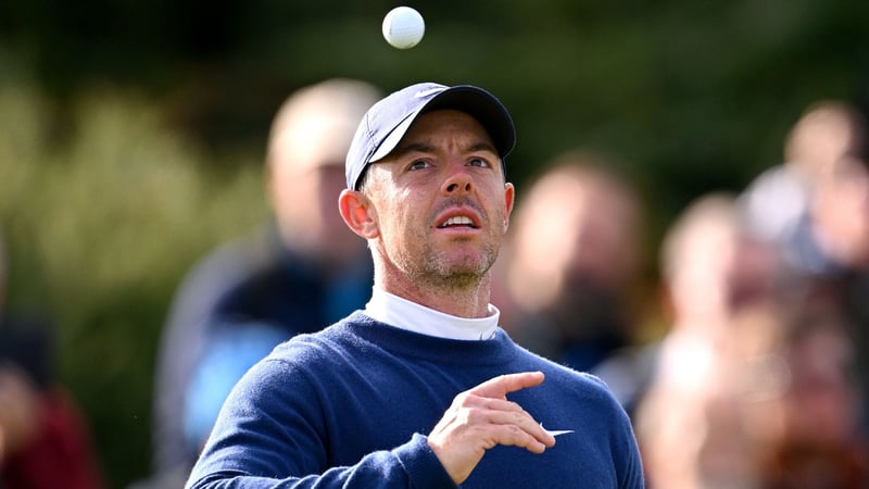 Rory McIlroy an Tag 2 in Nordirland. (Foto: Getty)