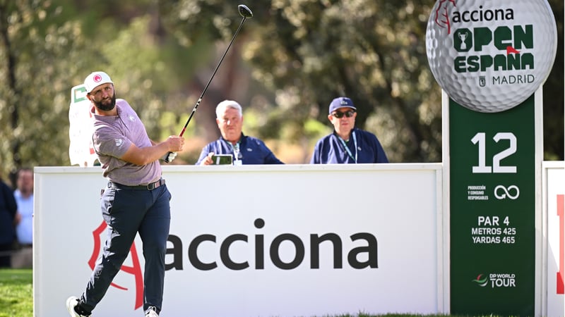 Nach der Geburt seines dritten Kindes kann Jon Rahm bei der Open de España antreten. (Quelle: Getty)