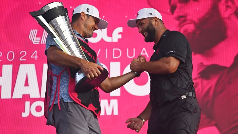 Jon Rahm hat in der LIV Golf Saison 2024 am meisten Geld verdient. (Quelle: Getty)