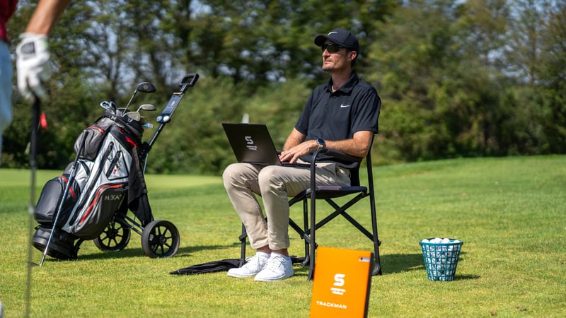 Sebastian Heisele: Der Ex-Golfprofi ist mittlerweile als Golfcoach tätig. (Foto: Sebastian Heisele; Fotograf: Mario Fuchs)