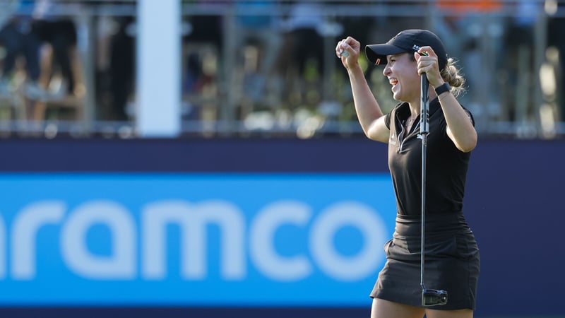 Chiara Tamburlini bei der Aramco Team Series der Ladies European Tour in Shenzen. (Foto: Flickr @LET)