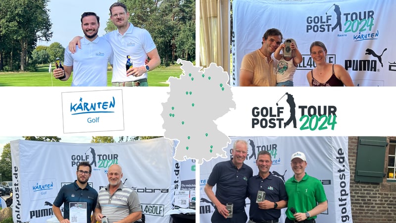 Die Gewinner:innen der Race to Kärnten 2024 (Foto: Golf Post)