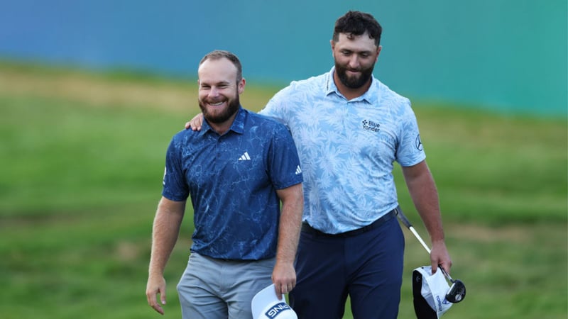 LIV-Golfer Jon Rahm und Tyrrell Hatton (Foto: Getty)