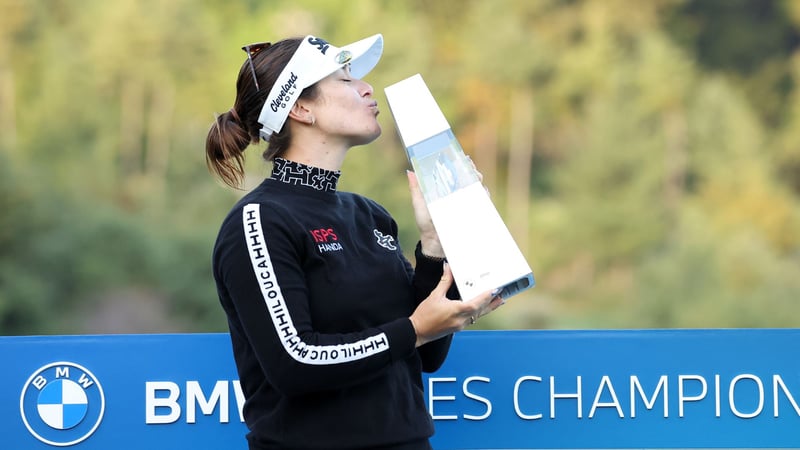 Hannah Green gewinnt die BMW Ladies Championship der LPGA Tour. (Foto: Getty)