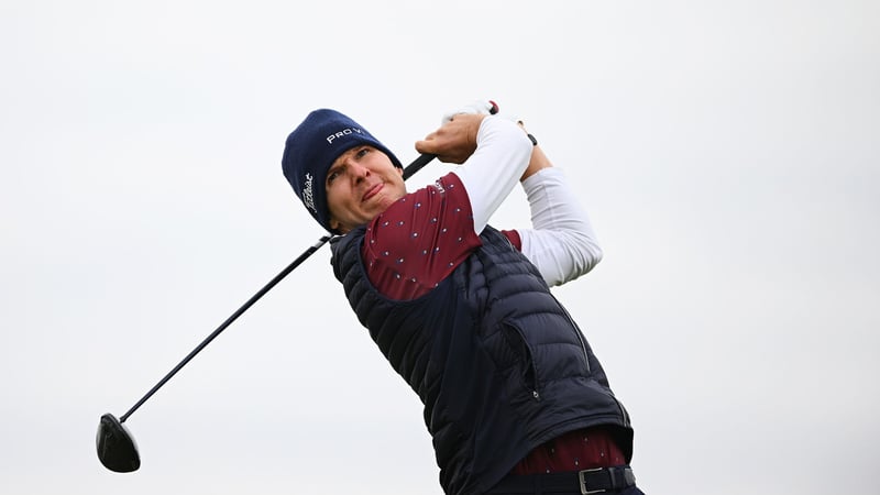 Yannik Paul platziert sich bei der Alfred Dunhill Links Championship vier Schläger hinter den Führenden. (Quelle: Getty)