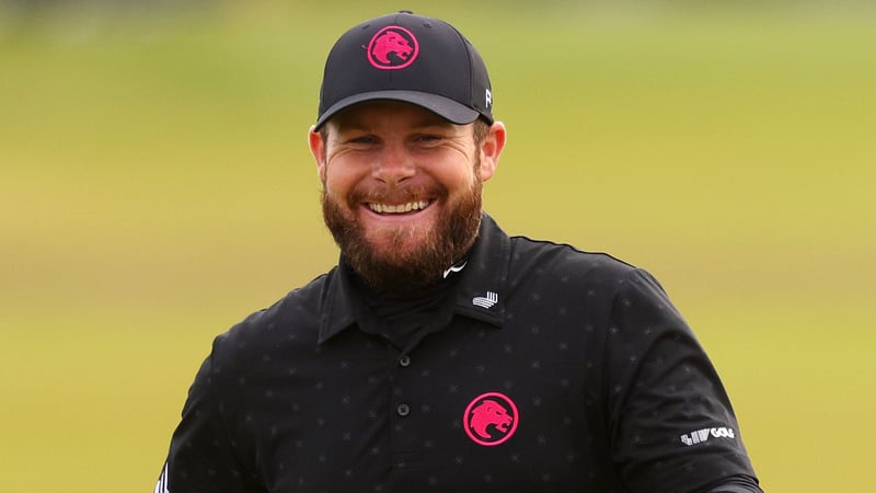 Ein Score, der Tyrrell Hatton ein Lachen aufs Gesicht zauberte. (Foto: Getty)