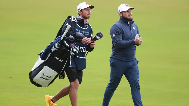 Der Blick ins Bag von Tyrrell Hatton 2024. (Foto: Getty)