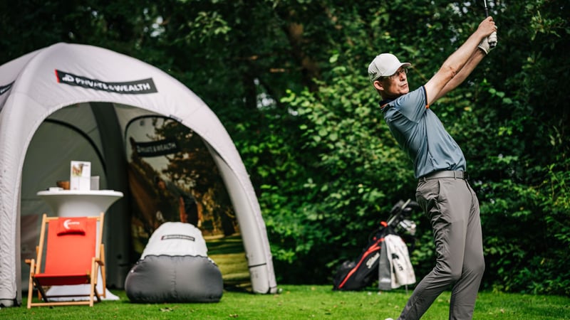 Golferinnen und Golfer haben auch bei Geldanlagen einen Vorteil, findet Holger Bahr. (Foto: DekaBank)