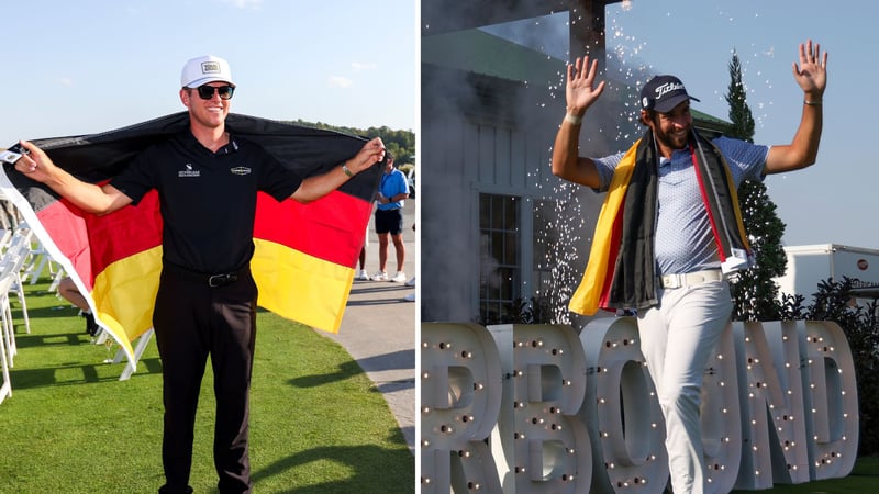 Jeremy Paul und Thomas Rosenmüller sichern sich die PGA Tour Karte im Korn Ferry Tour Finale. (Fotos: Getty)