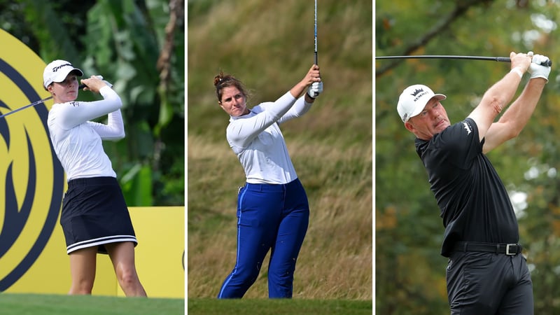 Esther Henseleit, Leonie Harm und Alex Cejka spielten am vergangenen Wochenende auf unterschiedlichen Touren. (Foto: Getty)