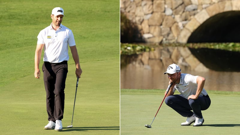 DP World Tour: Marcel Schneider und Max Kieffer liegen in den Top 20 bei der Genesis Championship. (Fotos: Getty)