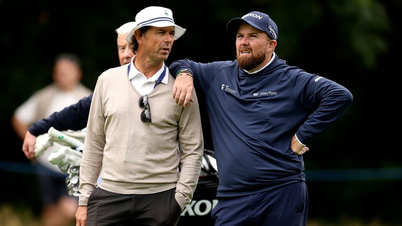 Shane Lowry und sein Coach Neil Manchip. (Foto: Getty)