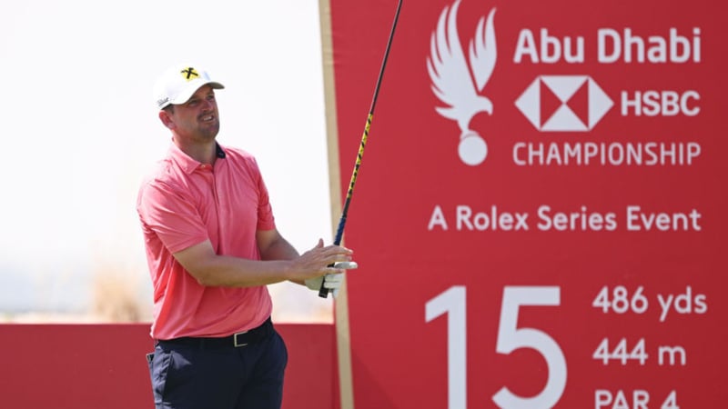 Bernd Wiesberger beim zweiten Spieltag der Abu Dhabi HSBC Championship. (Foto: Getty)