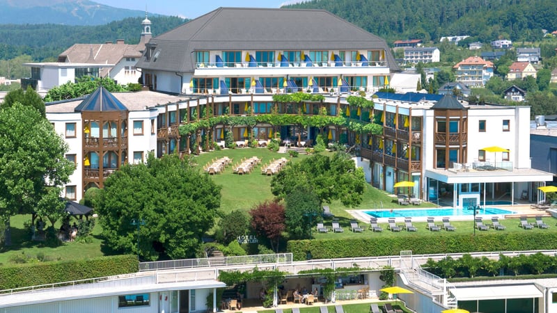 Das Golf- und Seehotel Engstler bietet Golf, Wellness und Freizeitspaß am Wörthersee. (Foto: Golf- und Seehotel Engstler)