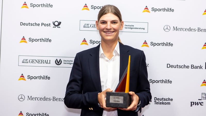 Helen Briem wird zur Sporthilfe-Juniorsportlerin 2024 gekürt. (Foto: Alliance for Sporthilfe)