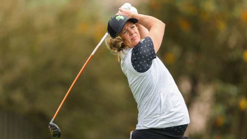 Amy Olson tritt von LPGA zurück. (Foto:Getty)