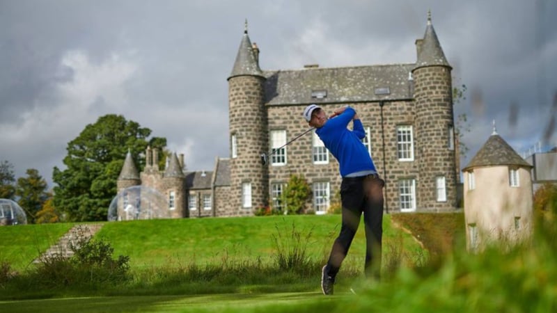 Luxus und Golf in Schottland: Das Meldrum House Hotel kombiniert historischen Charme mit einer Parkland-Golfplatz für alle Stärken. (Foto: Meldrum House Hotel)