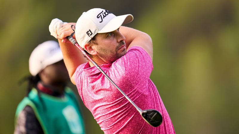 Nicolai von Dellingshausen auf der zweiten Runde des Rolex Challenge Tour Grand Finals. (Quelle: Getty)