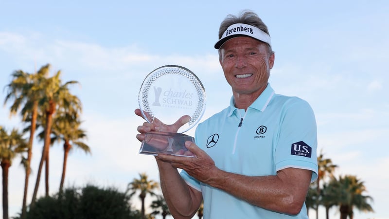 Bernhard Langer holt seinen 47. Sieg auf der Champions Tour. (Foto: Getty)