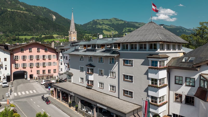 Das Reisch mitten im Zentrum von Kitzbühel. (Foto: Das Reisch)