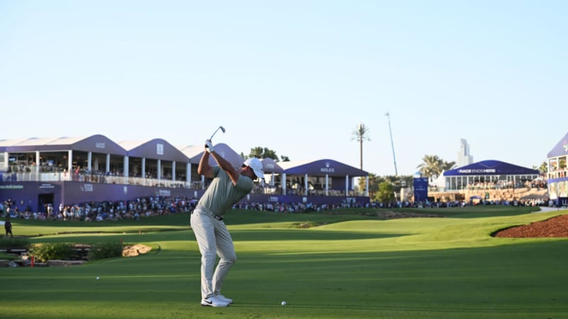 Rory McIlroy bei der DP World Tour Championship in Dubai. (Foto: Getty)