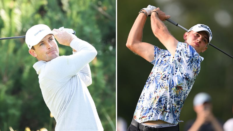 Joel Girrbach und Jannik de Bruyn überzeugen in der zweiten Runde des Saisonauftaktes der DP World Tour. (Fotos: Getty)