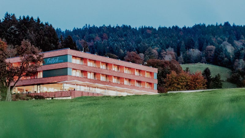 Das MentalSpa Resort Fritsch am Berg bietet einen tollen Blick auf die Alpen und den Bodensee (Foto: Fritsch am Berg).