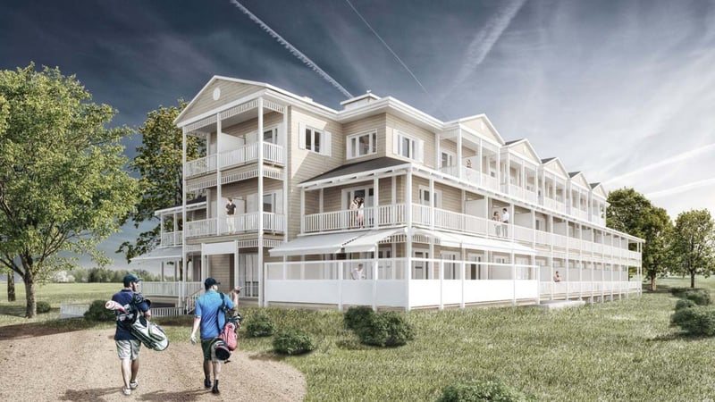 2025 soll das Resort eröffnet werden. (Foto: Golf 'n Wave Aktivresort Fehmarn)