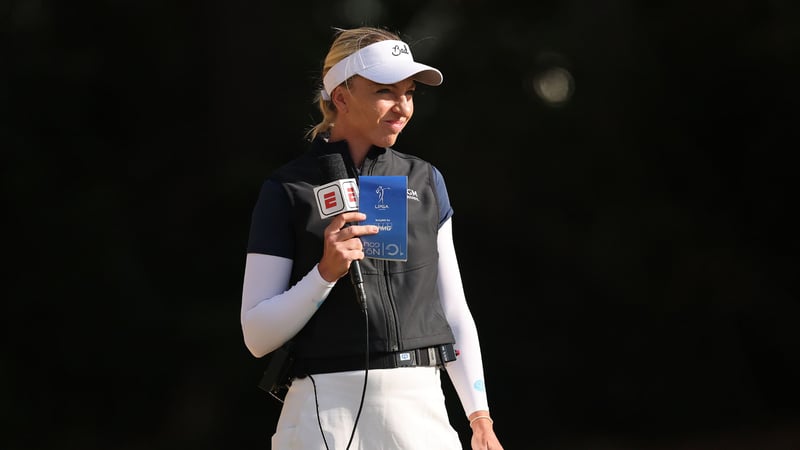 Sophia Popov bei der ersten Runde der CME Group Tour Championship. (Quelle: Getty)