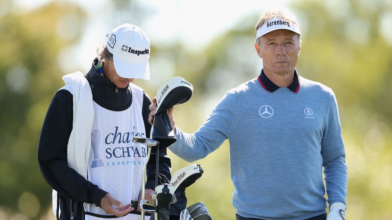 Bernhard Langer holt sich seinen 47. Sieg. Ein Blick ins Bag des Champions. (Foto: Getty)