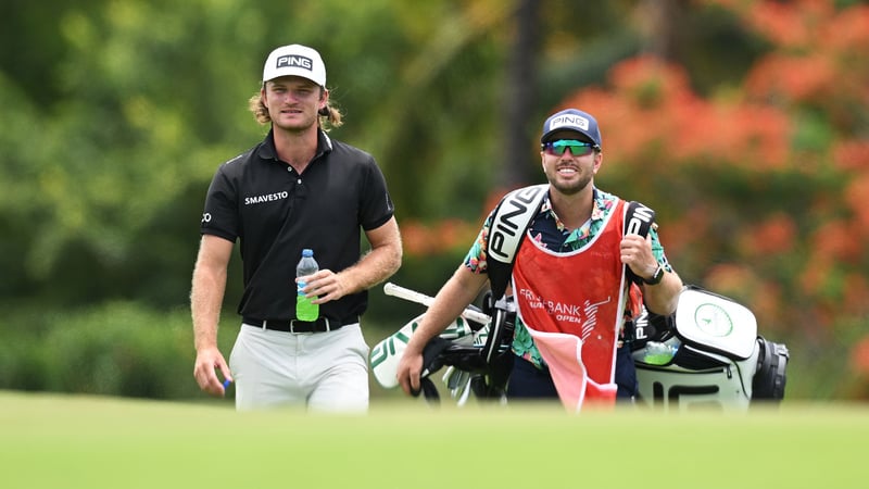 Freddy Schott im Finale der Mauritius Open. (Foto: Getty)