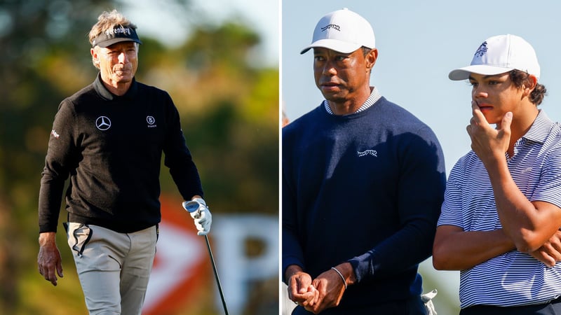 Bernhard Langer und Team Woods bei der PNC Championship 2024. (Foto: Getty)