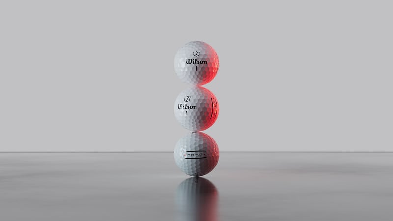 Der neue Triad Golfball von Wilson (Foto: Wilson).