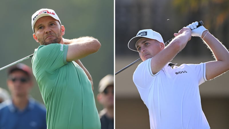 Max Kieffer und Matthias Schwab auf der DP World Tour. (Quelle: Getty)