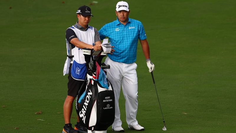 Hideki Matsuyamas PGA Tour WITB mit Srixon und TaylorMade. (Bild: Getty)