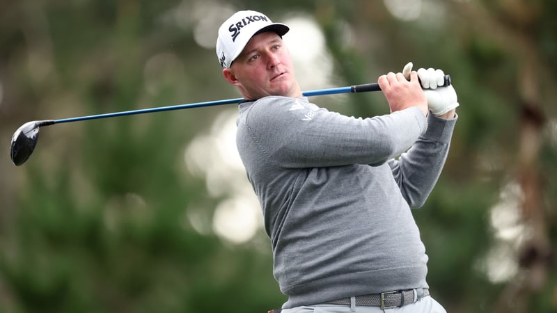 PGA Tour: Sepp Straka auf dem siebenten Abschlag des Spyglass Hill Golf Courses in Pebble Beach, Kalifornien, USA. (Foto: Getty)