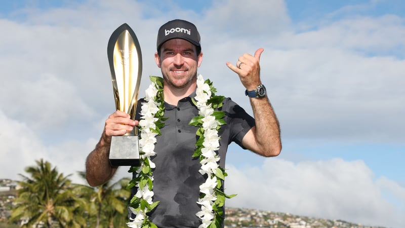 Nick Taylor gewinnt die Sony Open der PGA Tour. (Foto: Getty)