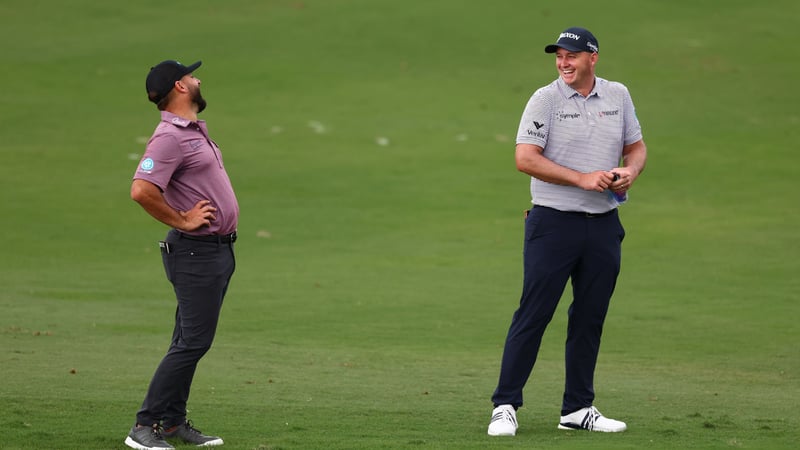 Stephan Jäger und Sepp Straka läuten im gemeinsamen Flight das Jahr 2025 auf der PGA Tour ein. (Foto: Getty)