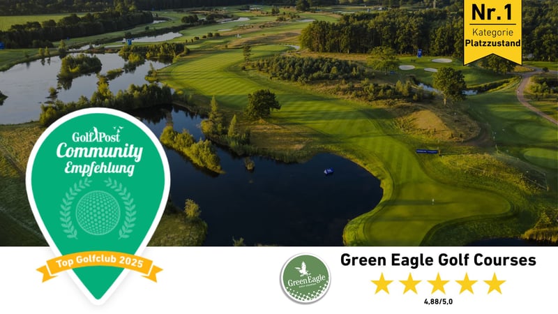  Green Eagle Golf Courses gewinnt den Community Award in der Kategorie 