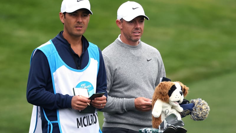 Der Blick ins Bag von Rory McIlroy 2025. (Foto: Getty)