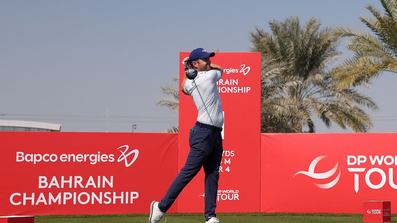 Marcel Schneider auf der dritten Runde der DP World Tour in Bahrain. (Foto: Getty)