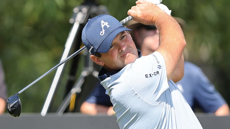 Patrick Reed locht am 12. Loch bei LIV Golf Adelaide ein Hole-in-One. (Foto: Getty)