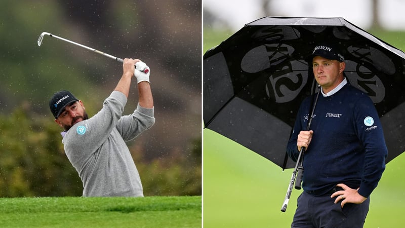 Das Wetter ließ bei der ersten Runde der PGA Tour zu wünschen übrig. (Fotos: Getty)