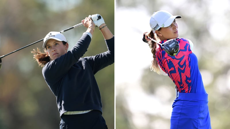 Albane Valenzuela (li.) und Morgane Metraux. (Fotos: Getty)