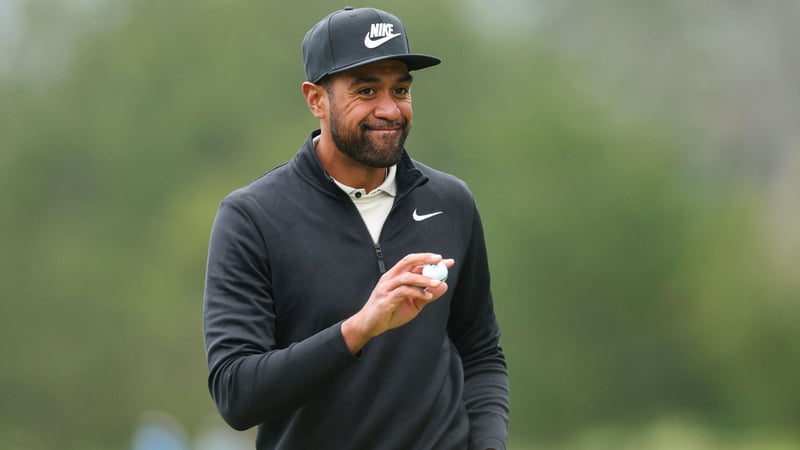 Tony Finau gibt am kommenden Montag sein TGL-Debüt. (Foto: Getty)